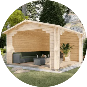 Pergola Cabins for sale in UK