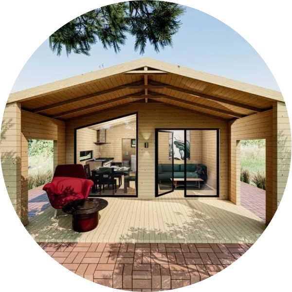 Pergola Cabins for sale in UK